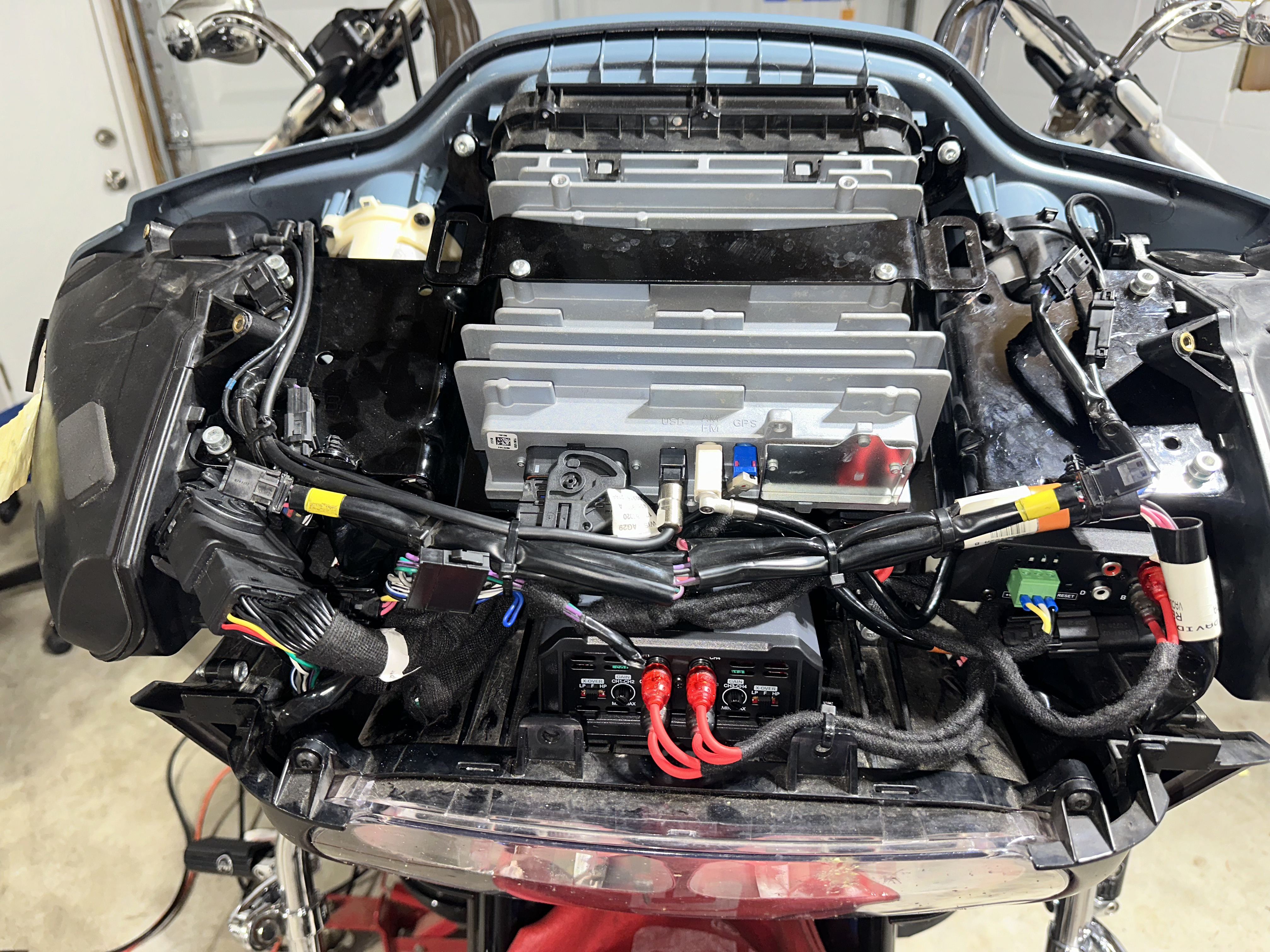 Flawless Wiring, Seamless Finish on Harley-Davidson